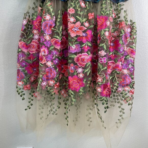 NEW Aratta Silent Journey Womens Small Anastasia Maxi Duster Shirt Embroidered - Picture 16 of 16